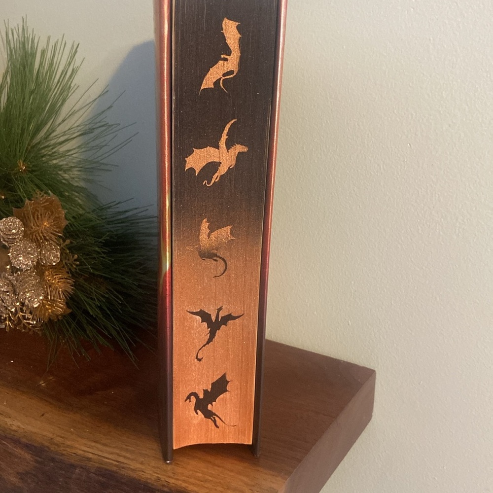 Iron Flame 🔥- Custom sprayed edges - Picture 2 of 5
